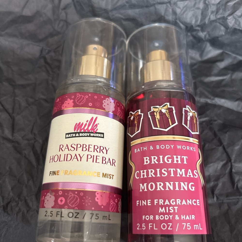 🎊3/$20 Bath & Body Works Holiday Raspberry Pie Bar & Bright Christmas Morning